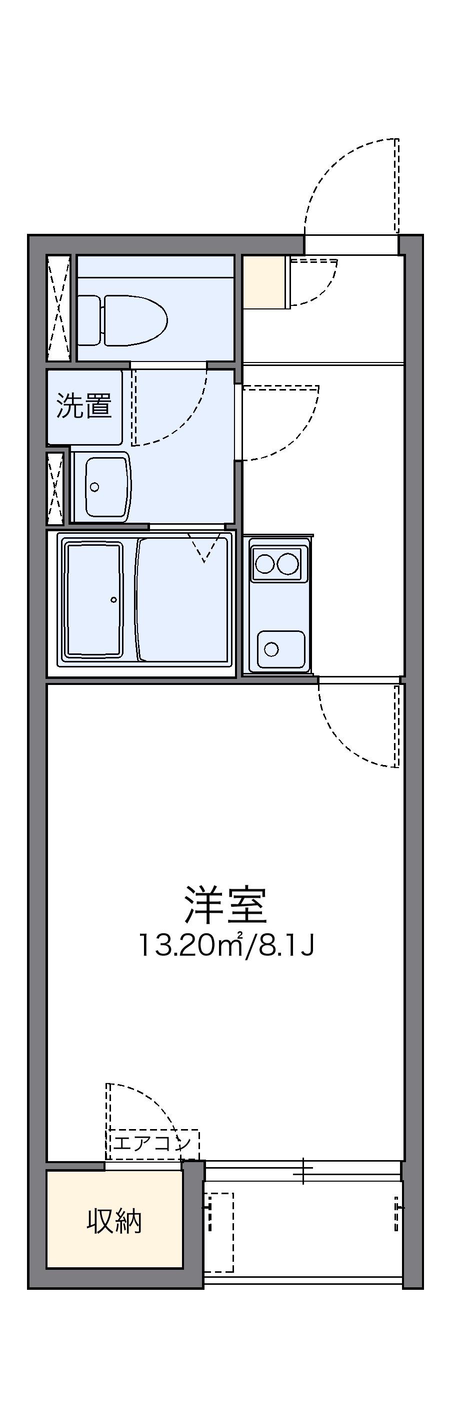 レオネクスト中土居の間取り写真