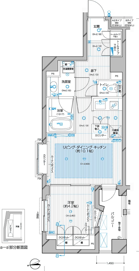 ダイナシティ高円寺の間取り写真