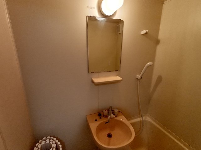 洗面設備　同物件の別部屋になります。
