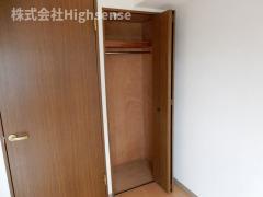 収納　たっぷりとした収納スペースです