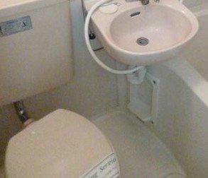 ＪＲ横浜線 相模原駅 徒歩15分 4階建 築40年のトイレ写真