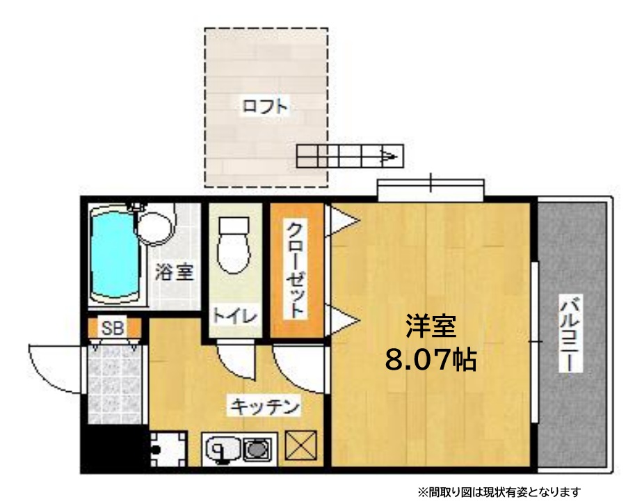 ルーエン大町の間取り写真