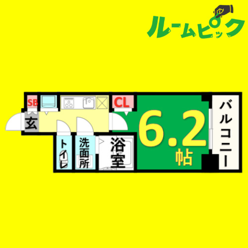 プレサンス丸の内城雅の間取り写真