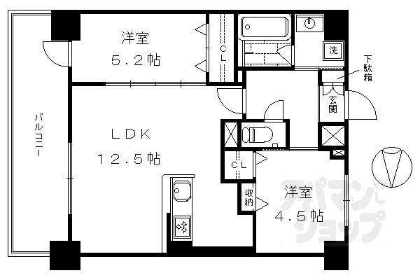 レガシー銀河の間取り写真
