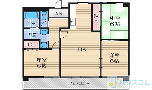 コンプリーション5の間取り写真