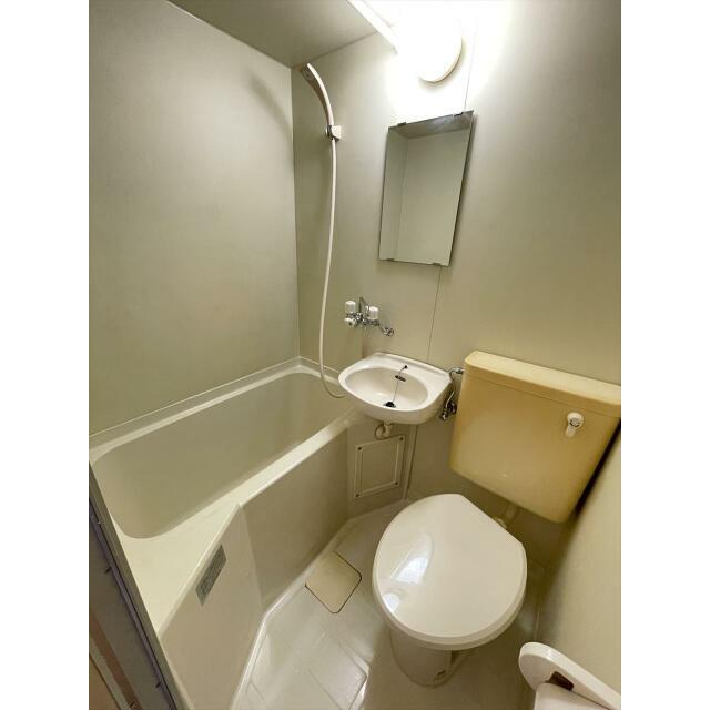 バス・シャワールーム　お掃除のしやすいトイレと同室タイプです。