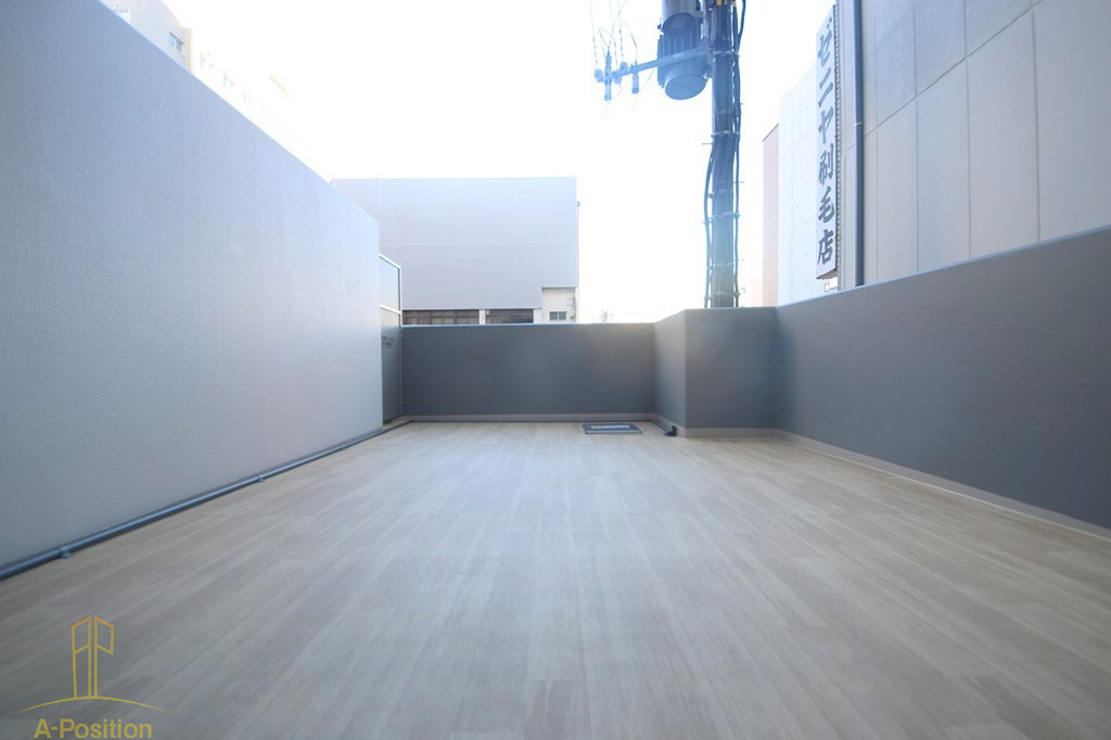 バルコニー　ArtizA瓦屋町II