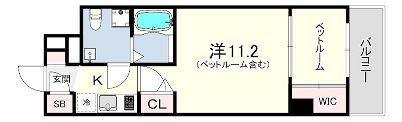 セレニテ甲子園1の間取り写真