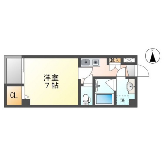SEMS富田町の間取り写真
