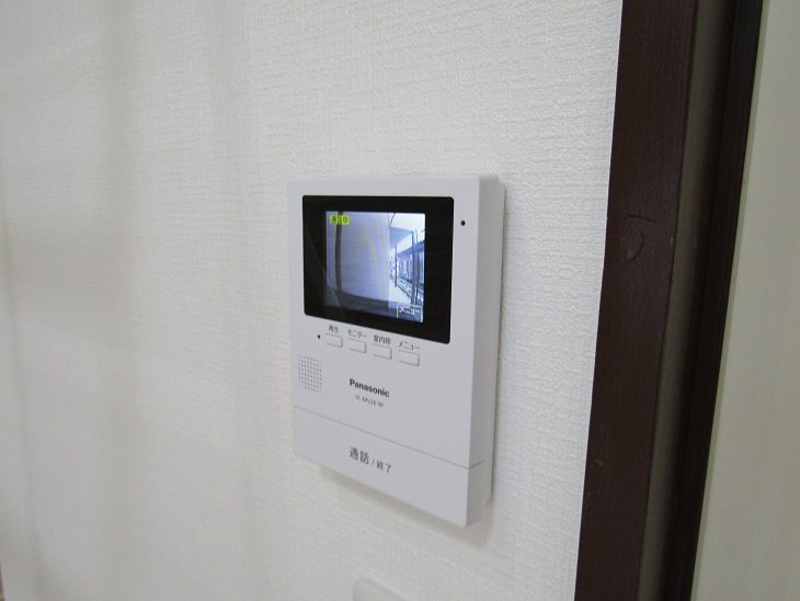 セキュリティ　急な来客にも安心のＴＶインターホン♪