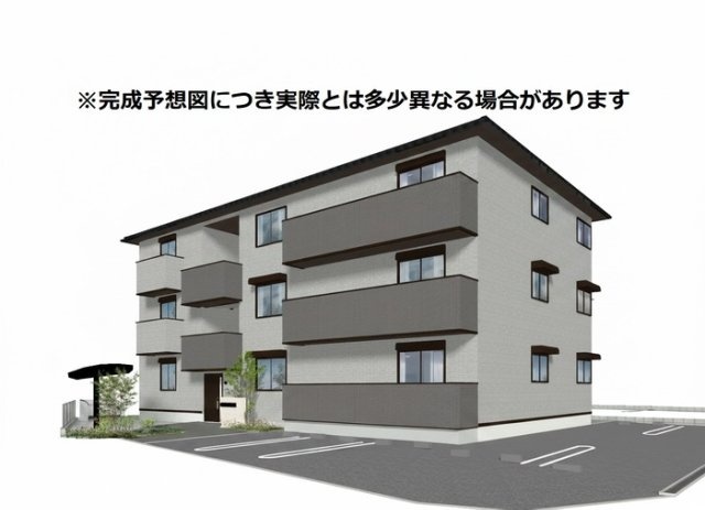 建物外観　完成パース