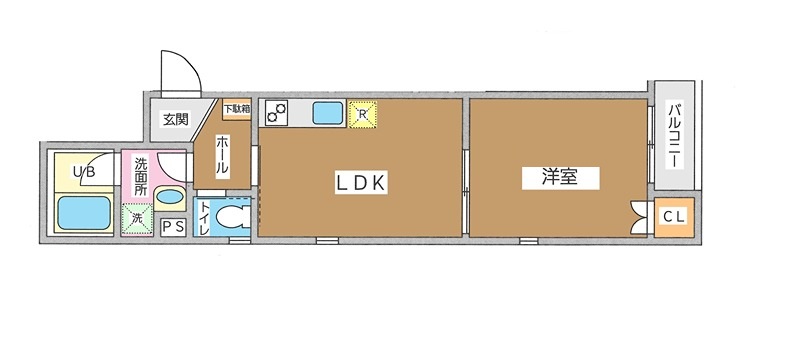 ロイヤルレジデンスの間取り写真