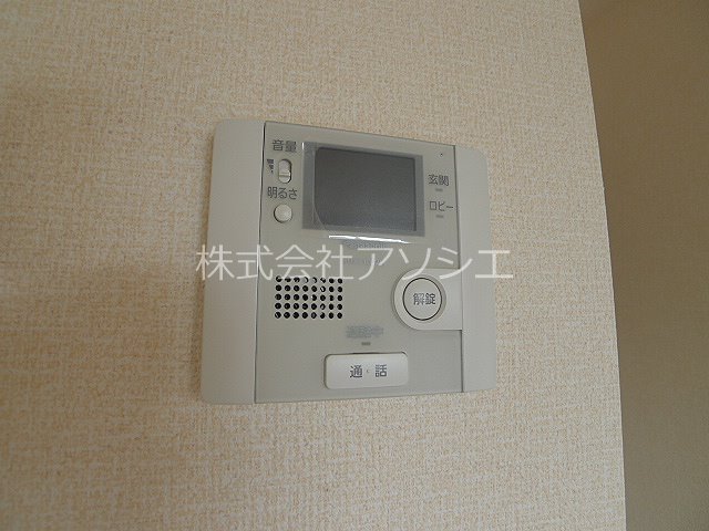 セキュリティ　モニター付きインターホン