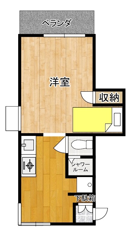 タウンハウスの間取り写真