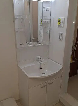 洗面設備　別部屋の画像を使用しております。