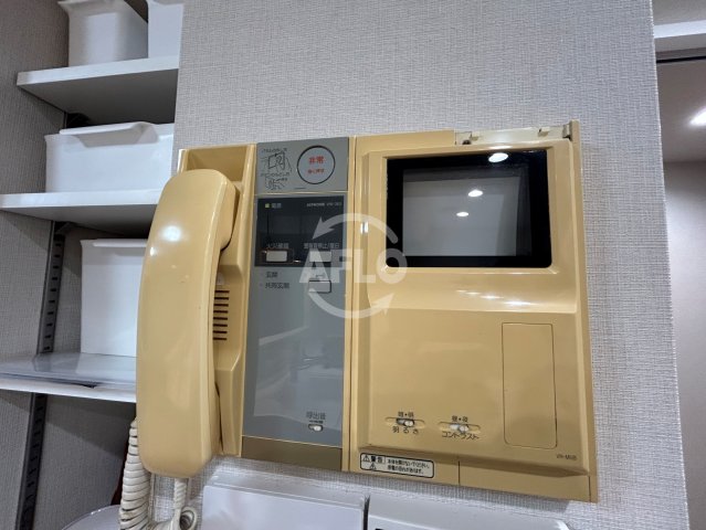 セキュリティ　ルアンジュ淀屋橋　モニター付きインターホン