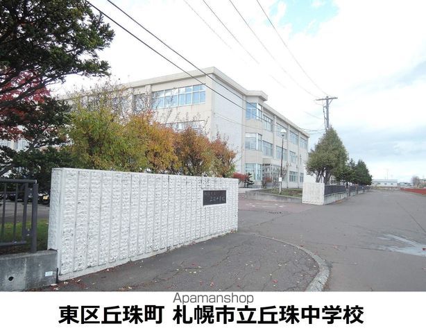 中学校　丘珠中学校（中学校）まで1265m
