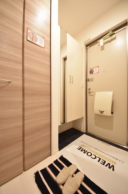 玄関　収納豊富な玄関です