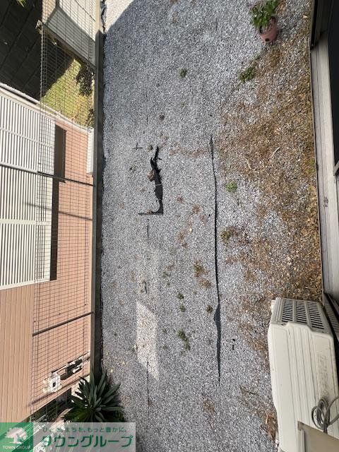 バルコニー　庭