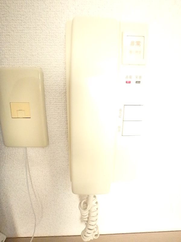 セキュリティ　インターホン付き