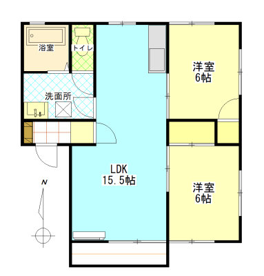 ラウツーノの間取り