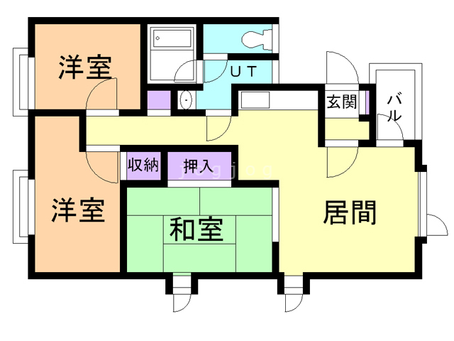 カサグランデＡの間取り