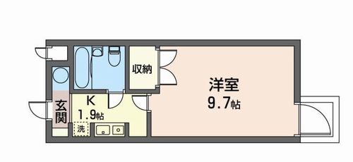 グリーンフラッツ小金井の間取り