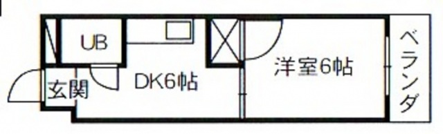 箕越ビルの間取り