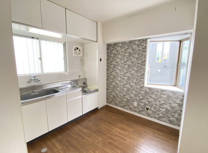 キッチン　持ち込みですが、ガスキッチン