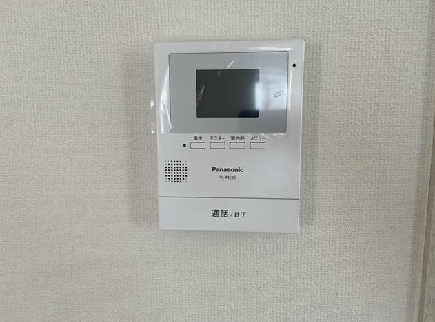 セキュリティ　来客を確認できるTVモニター付インターホン