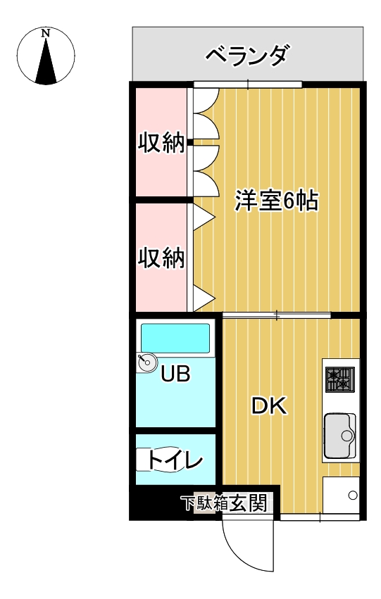 サンフローラルの間取り