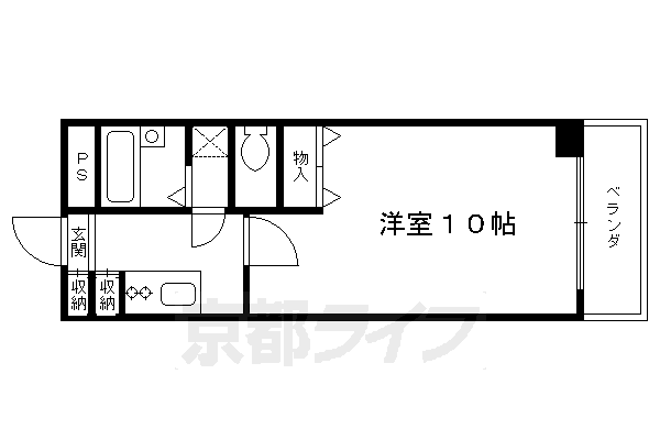 河原町御池竹内ビルディングの間取り