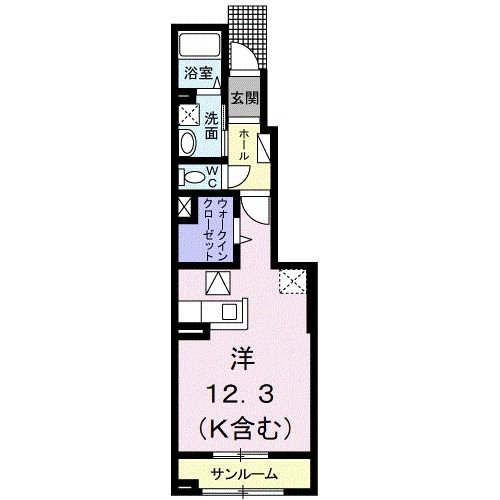 ラフレシールIVの間取り