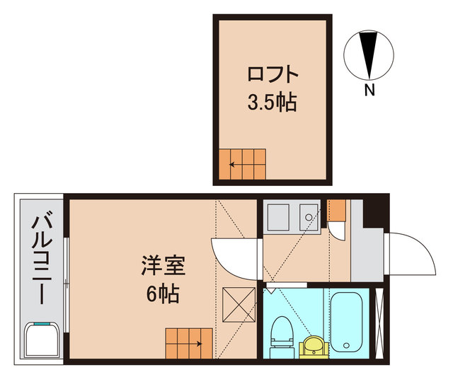 ジュネパレス市川第31の間取り