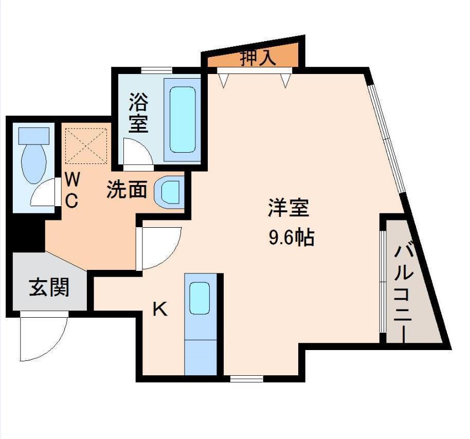 アークスクエア金宝堂の間取り