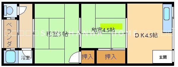 上之島町南文化の間取り