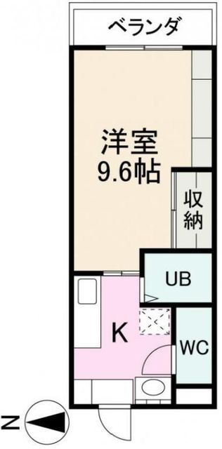 フォルテ福岡町の間取り