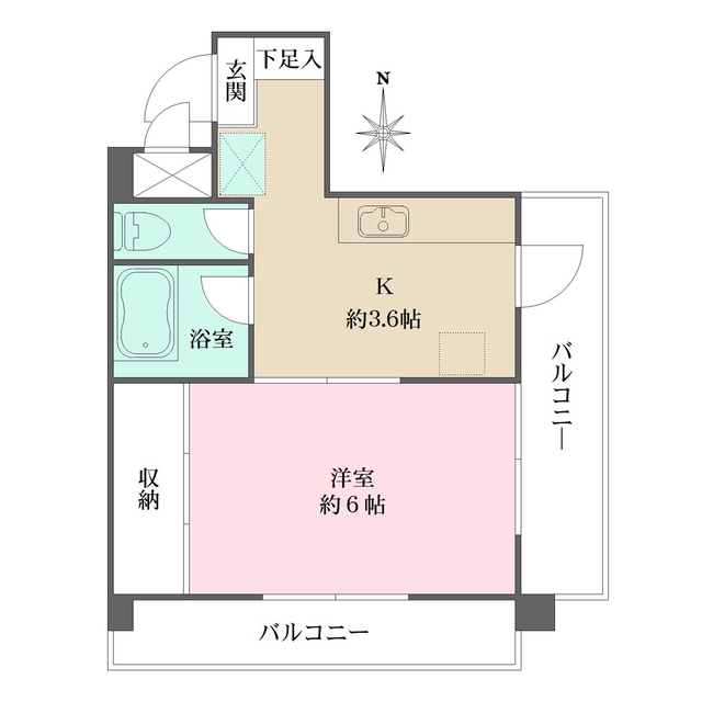 榎本ビルの間取り