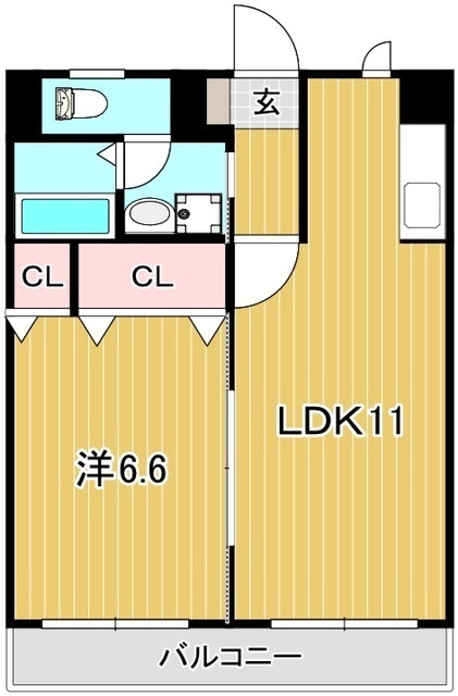 アスリートVIIの間取り