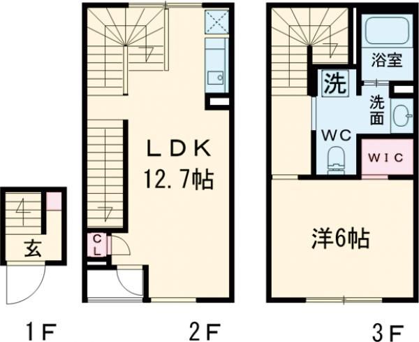 ＦＬＵＦＦＹ自由が丘の間取り