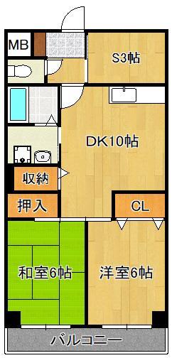 グランディール翔峰の間取り