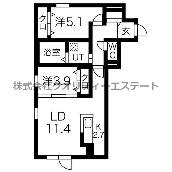 フィオリーノの間取り