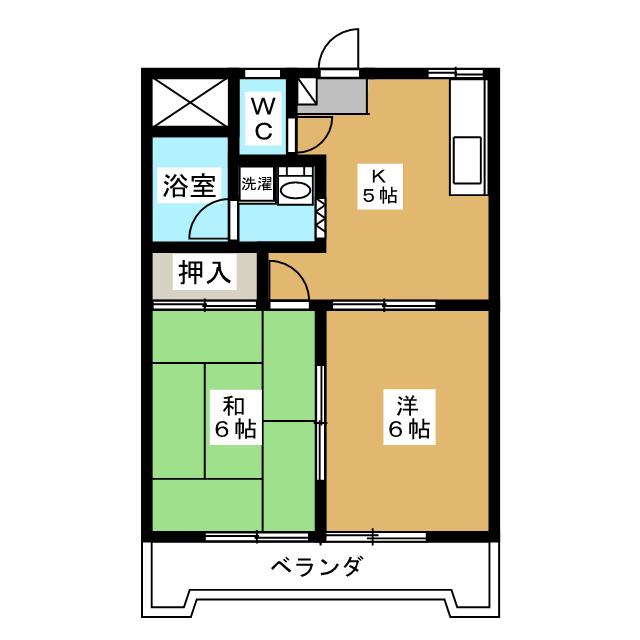 ウイングスコートの間取り