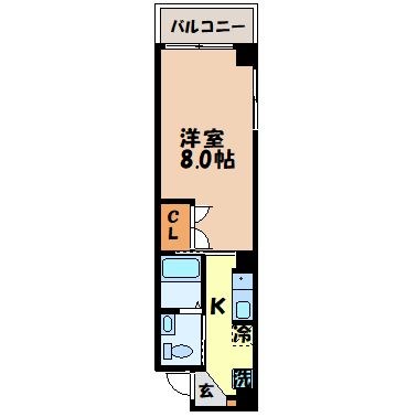 バルサI（丸山町）の間取り