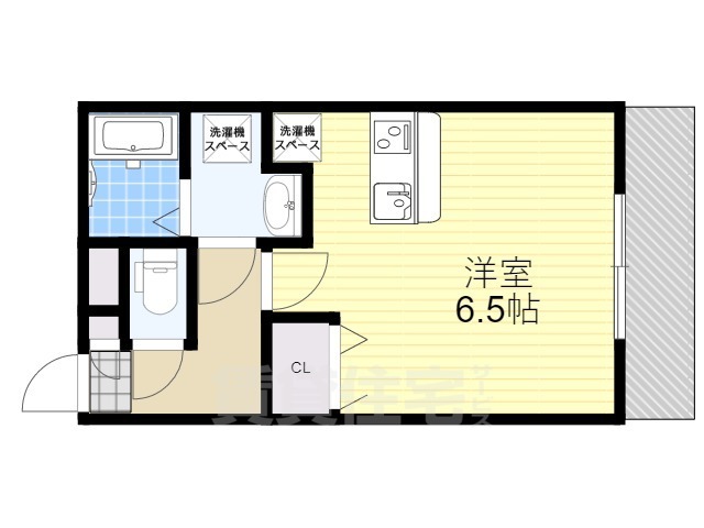 堺市堺区南島町のマンションの間取り