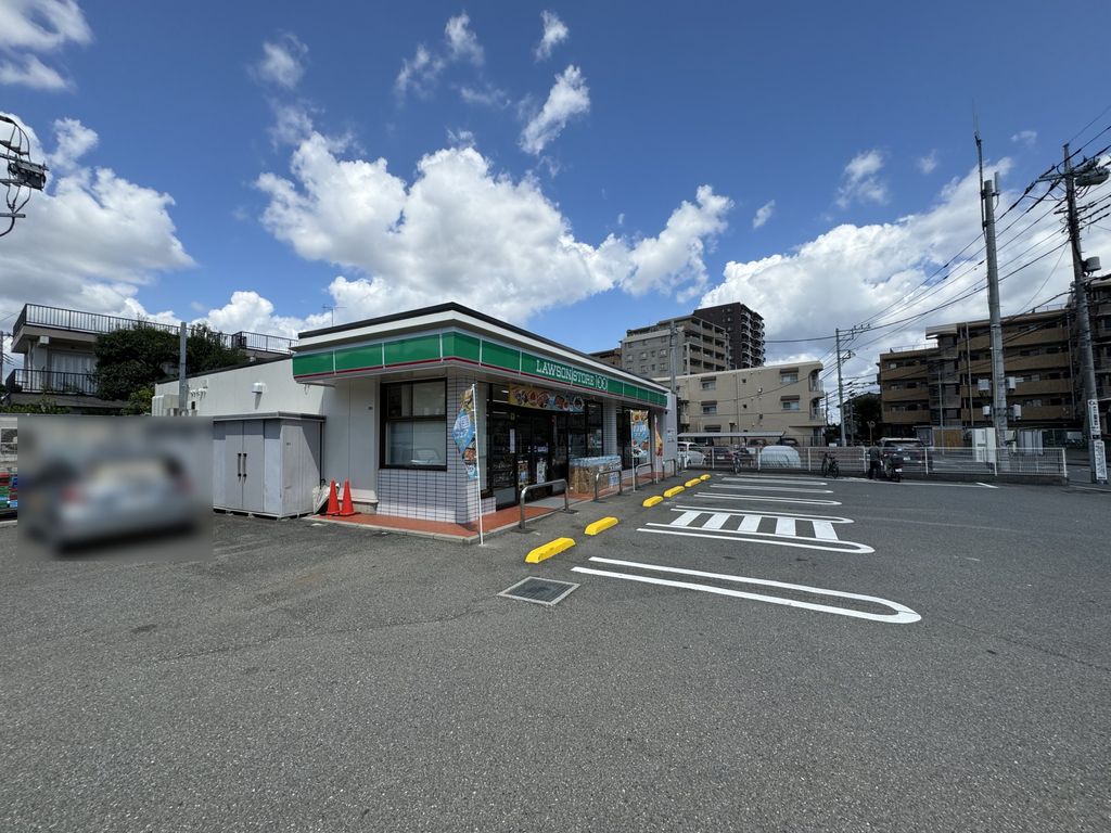 コンビニ　ローソンストア100 新座栗原一丁目店（コンビニ）まで490m
