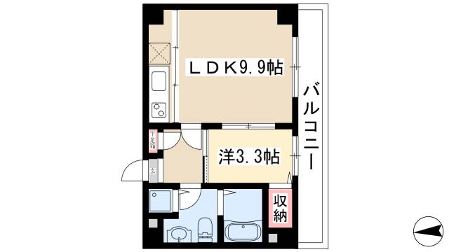 ティーブロッサムの間取り