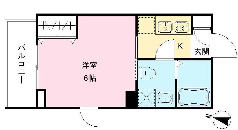 RAMIi池上　ラミイイケガミの間取り