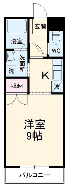 辻マンションＡ棟の間取り