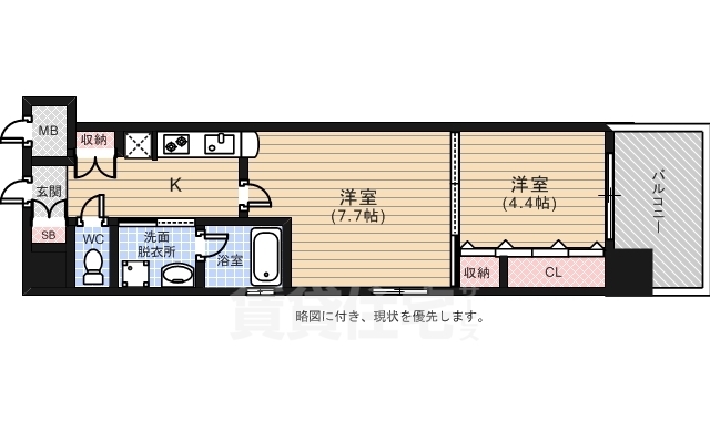 セントヒルズ銀山町の間取り